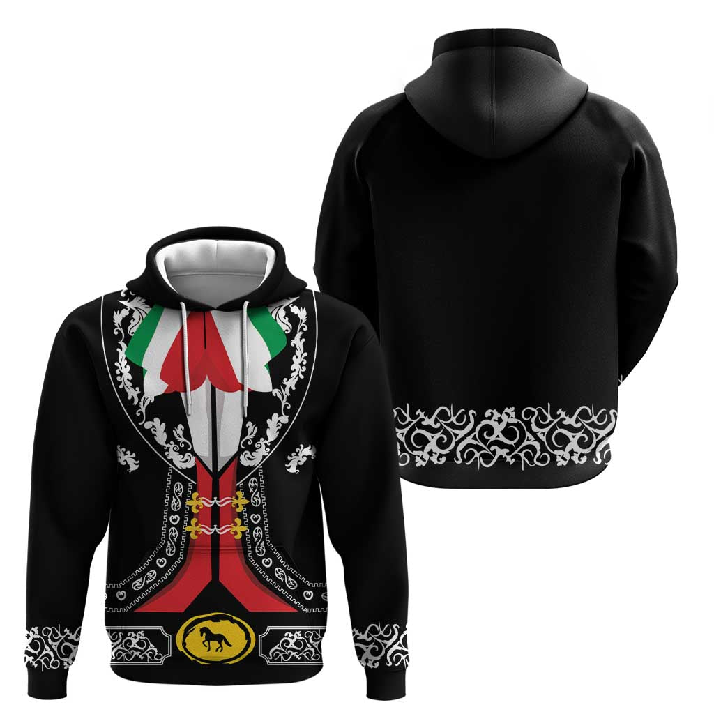 Mexican Trajes Charros Costume Zip Hoodie