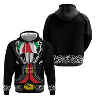 Mexican Trajes Charros Costume Zip Hoodie