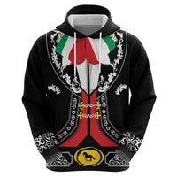 Mexican Trajes Charros Costume Zip Hoodie