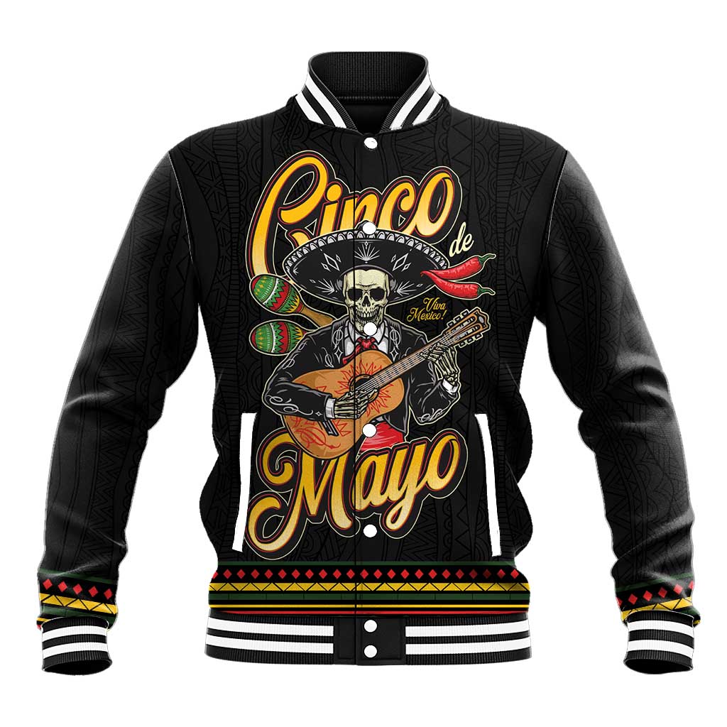 Mexico Cinco de Mayo Baseball Jacket El Dia de la Batalla de Puebla