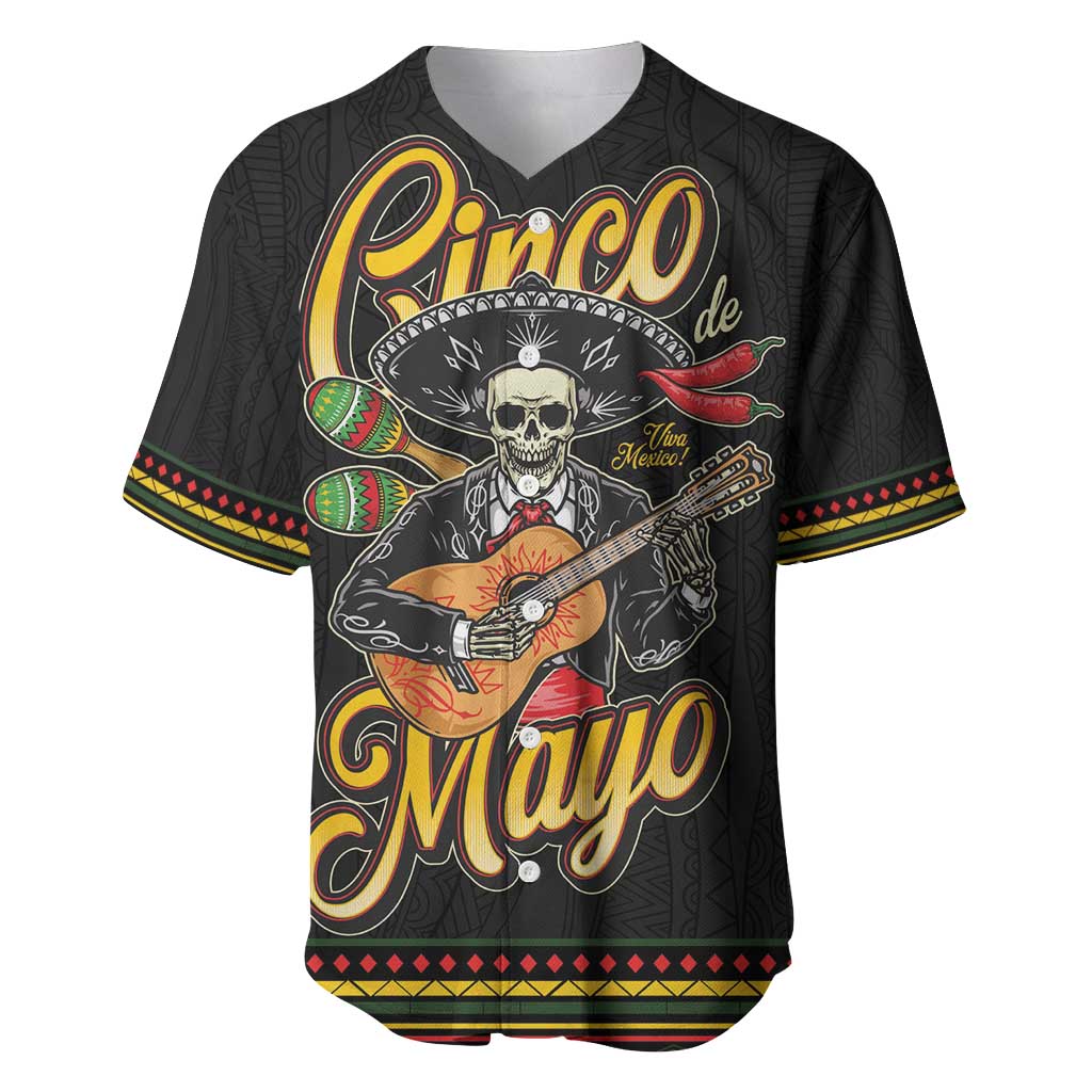 Mexico Cinco de Mayo Baseball Jersey El Dia de la Batalla de Puebla