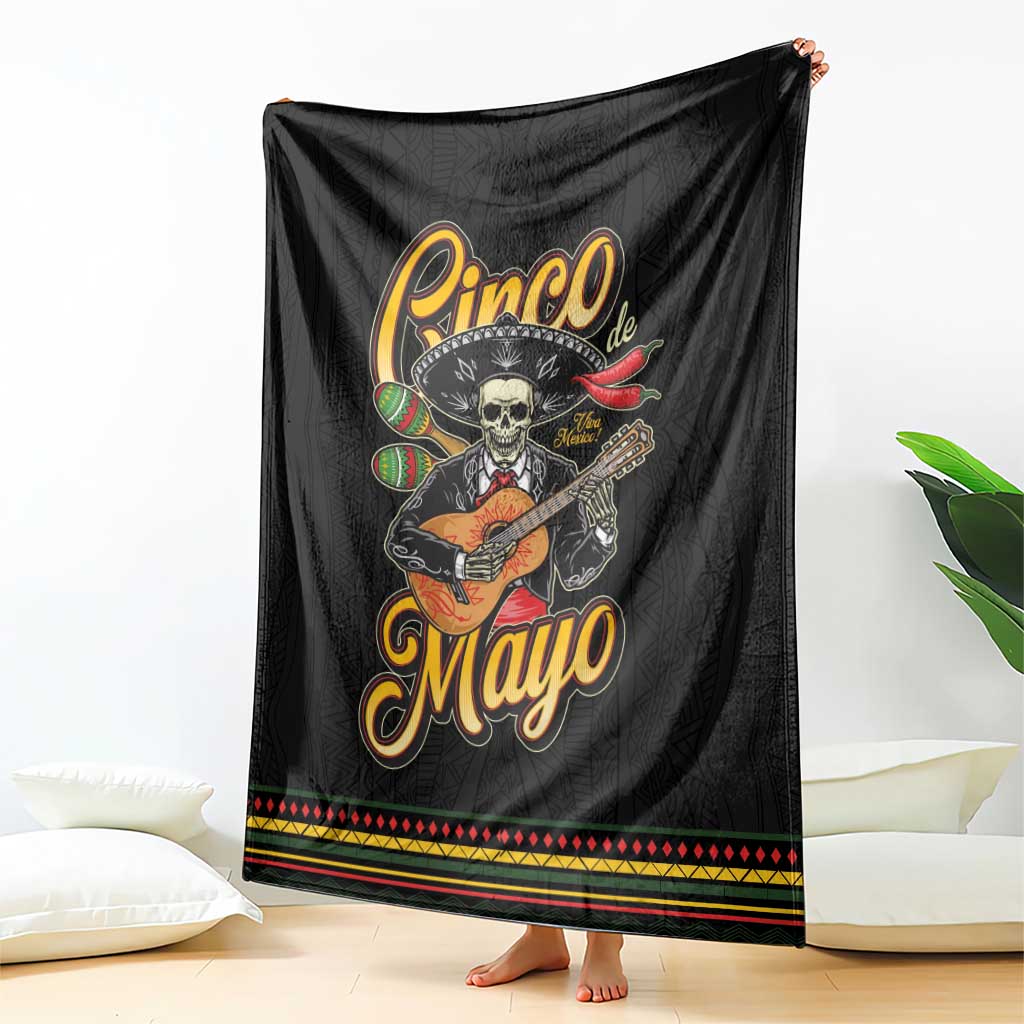 Mexico Cinco de Mayo Blanket El Dia de la Batalla de Puebla
