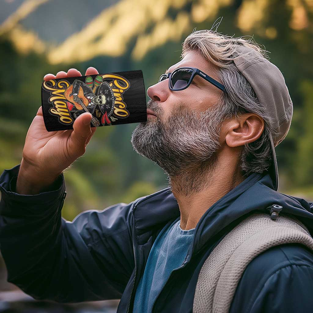 Mexico Cinco de Mayo 4 in 1 Can Cooler Tumbler El Dia de la Batalla de Puebla