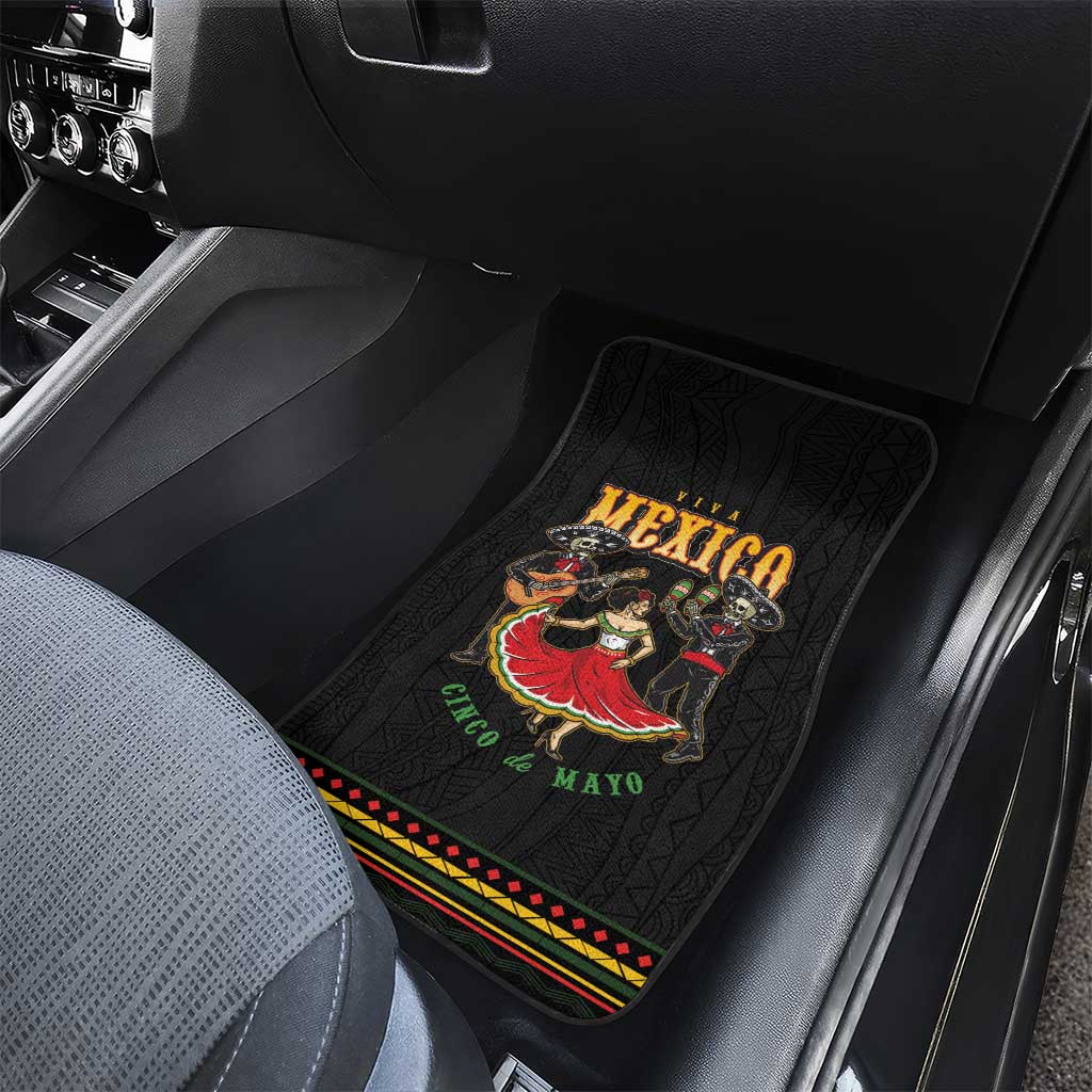 Mexico Cinco de Mayo Car Mats El Dia de la Batalla de Puebla