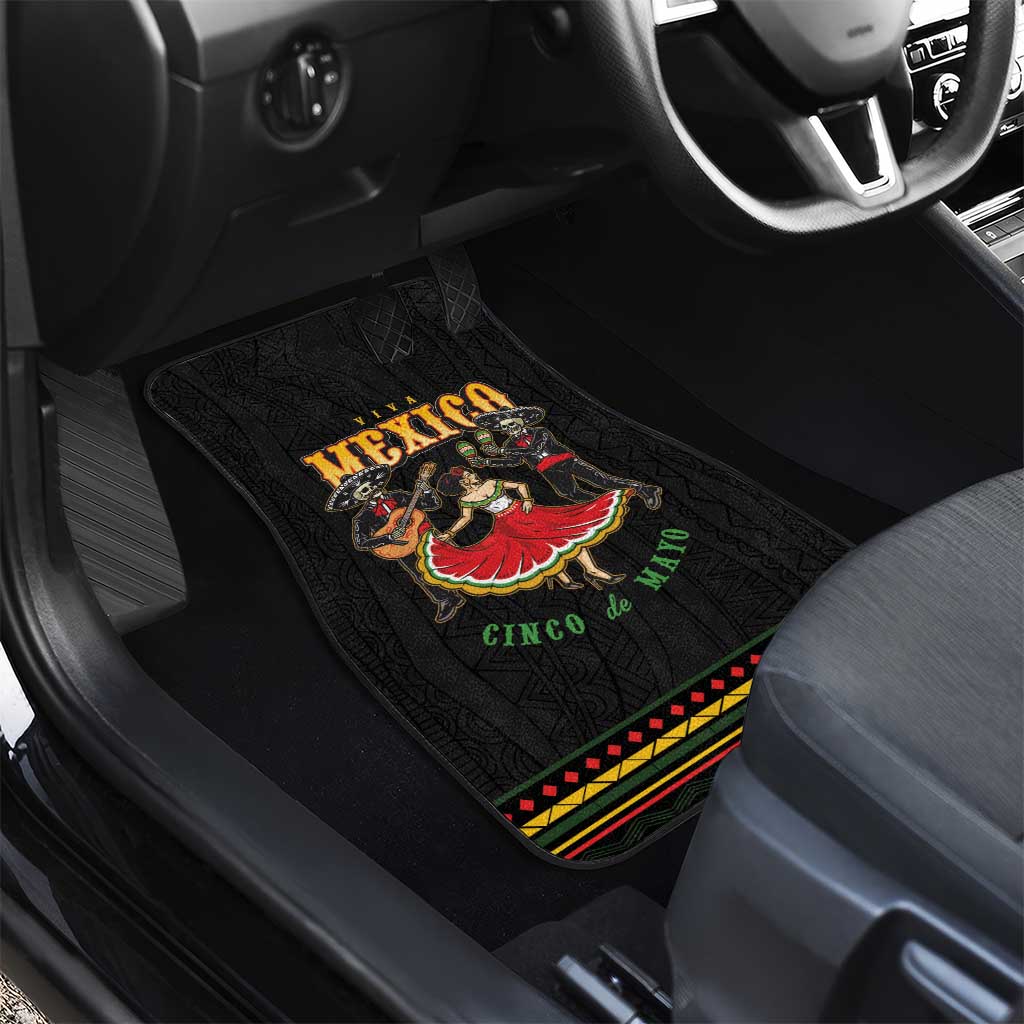 Mexico Cinco de Mayo Car Mats El Dia de la Batalla de Puebla
