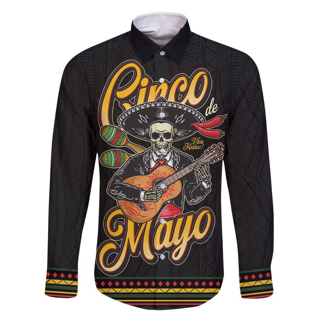 Mexico Cinco de Mayo Family Matching Long Sleeve Bodycon Dress and Hawaiian Shirt El Dia de la Batalla de Puebla