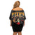 Mexico Cinco de Mayo Family Matching Off Shoulder Short Dress and Hawaiian Shirt El Dia de la Batalla de Puebla