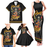 Mexico Cinco de Mayo Family Matching Tank Maxi Dress and Hawaiian Shirt El Dia de la Batalla de Puebla