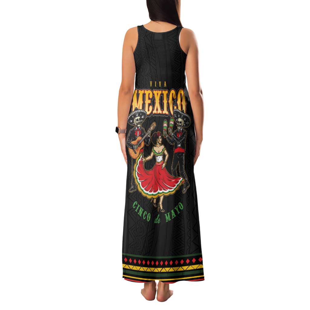 Mexico Cinco de Mayo Family Matching Tank Maxi Dress and Hawaiian Shirt El Dia de la Batalla de Puebla