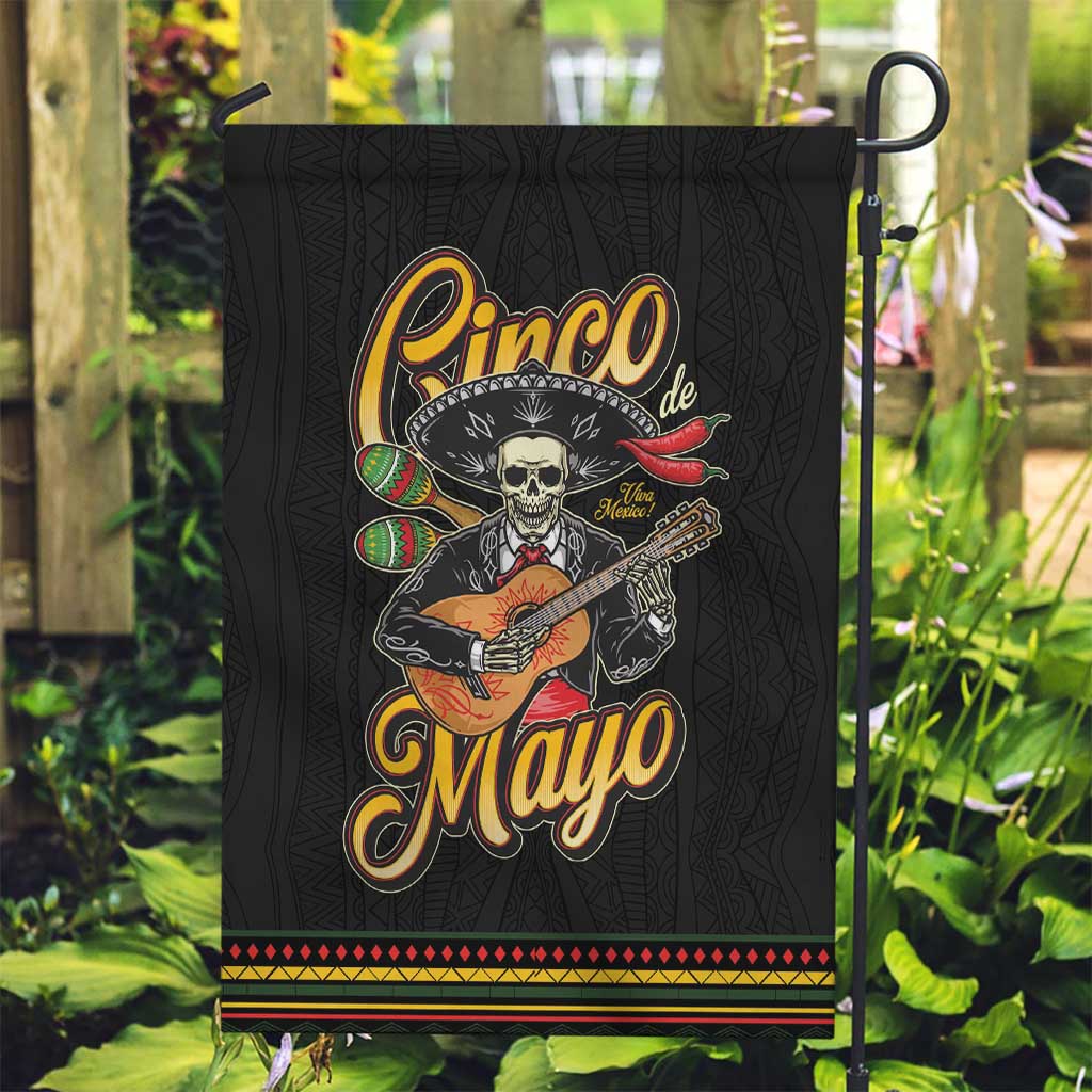 Mexico Cinco de Mayo Garden Flag El Dia de la Batalla de Puebla