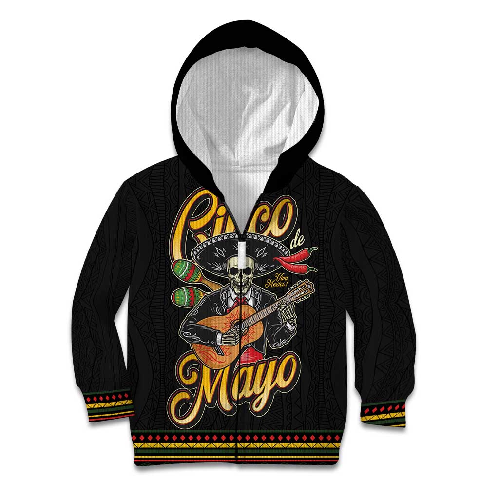 Mexico Cinco de Mayo Kid Hoodie El Dia de la Batalla de Puebla