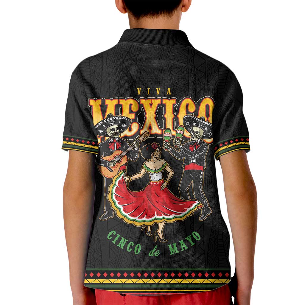 Mexico Cinco de Mayo Kid Polo Shirt El Dia de la Batalla de Puebla