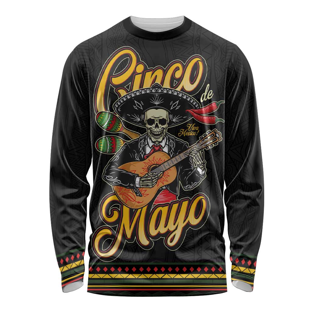 Mexico Cinco de Mayo Long Sleeve Shirt El Dia de la Batalla de Puebla