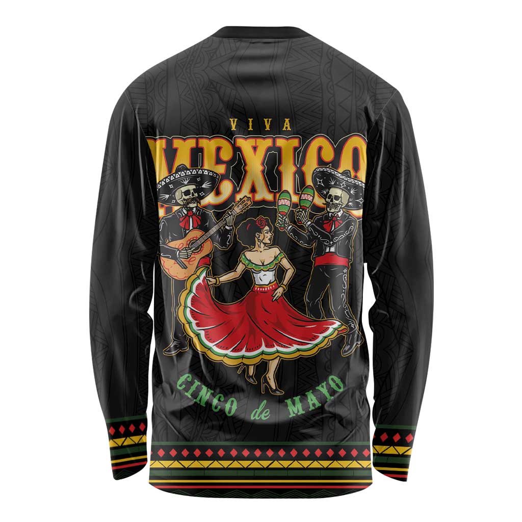 Mexico Cinco de Mayo Long Sleeve Shirt El Dia de la Batalla de Puebla