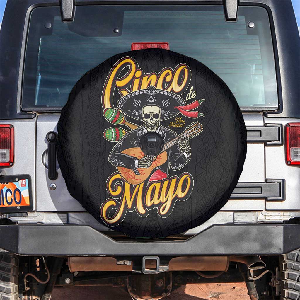 Mexico Cinco de Mayo Spare Tire Cover El Dia de la Batalla de Puebla
