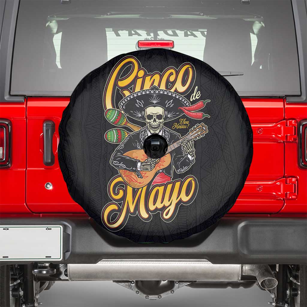 Mexico Cinco de Mayo Spare Tire Cover El Dia de la Batalla de Puebla