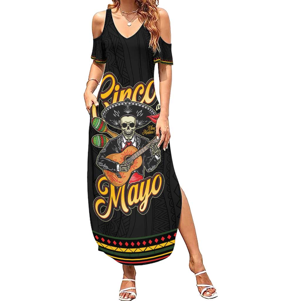 Mexico Cinco de Mayo Summer Maxi Dress El Dia de la Batalla de Puebla