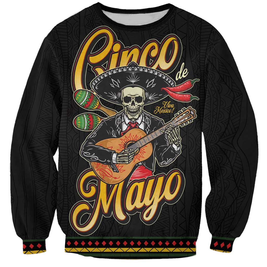 Mexico Cinco de Mayo Sweatshirt El Dia de la Batalla de Puebla