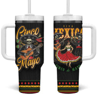Mexico Cinco de Mayo Tumbler With Handle El Dia de la Batalla de Puebla