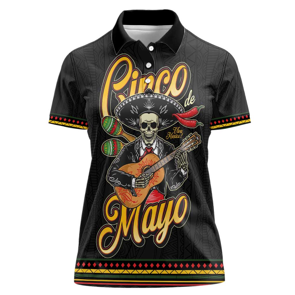 Mexico Cinco de Mayo Women Polo Shirt El Dia de la Batalla de Puebla