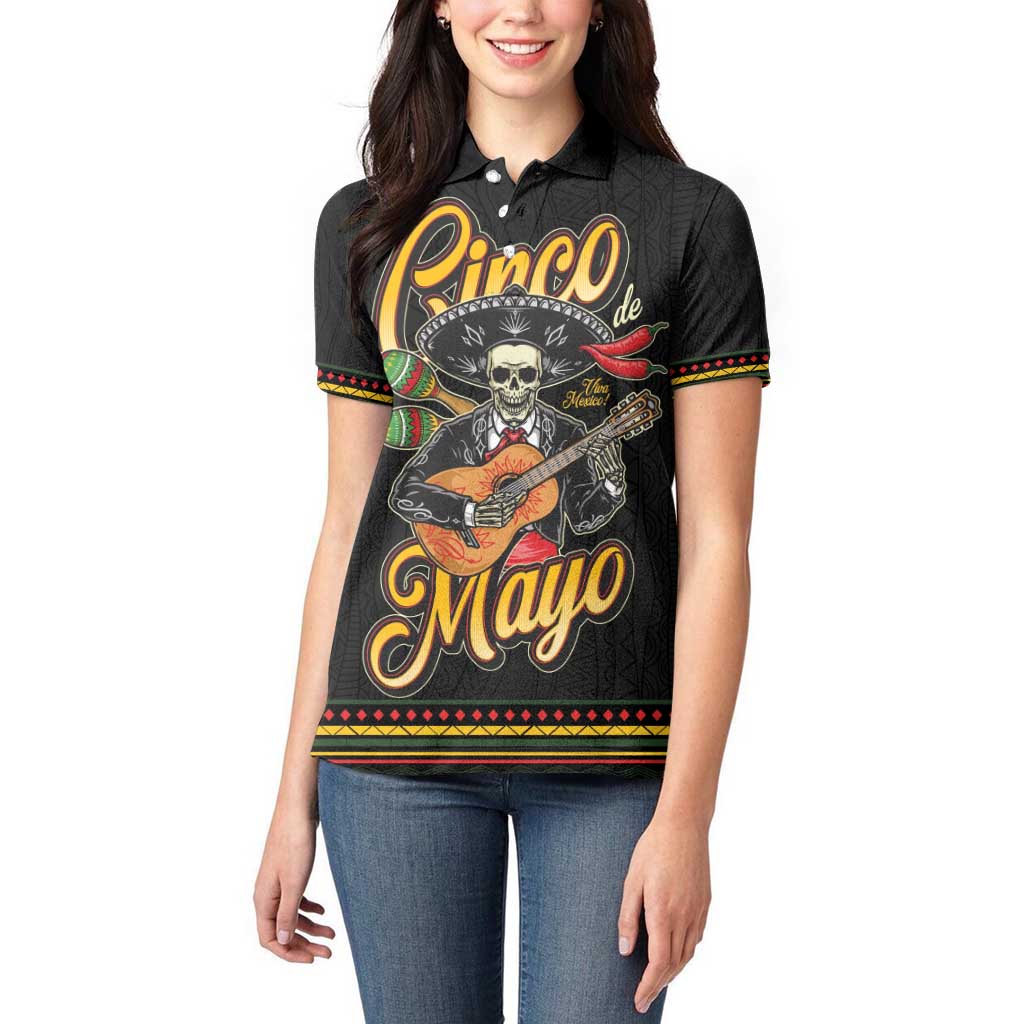 Mexico Cinco de Mayo Women Polo Shirt El Dia de la Batalla de Puebla