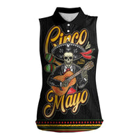 Mexico Cinco de Mayo Women Sleeveless Polo Shirt El Dia de la Batalla de Puebla