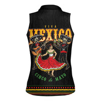 Mexico Cinco de Mayo Women Sleeveless Polo Shirt El Dia de la Batalla de Puebla