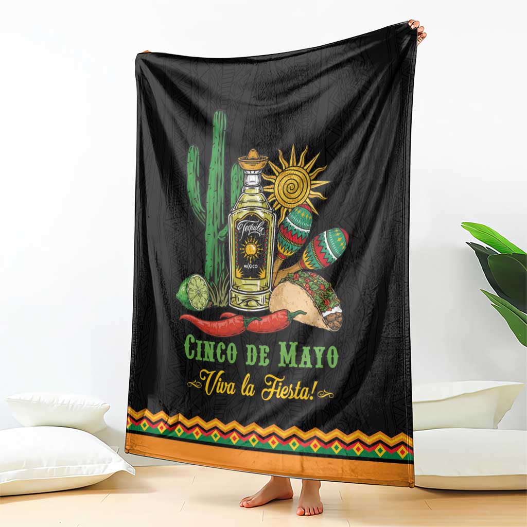 Mexico Cinco de Mayo Blanket Viva la Fiesta!