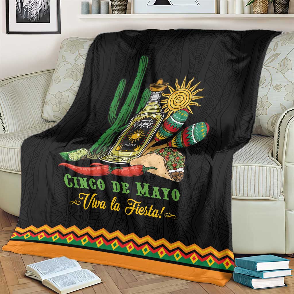 Mexico Cinco de Mayo Blanket Viva la Fiesta!