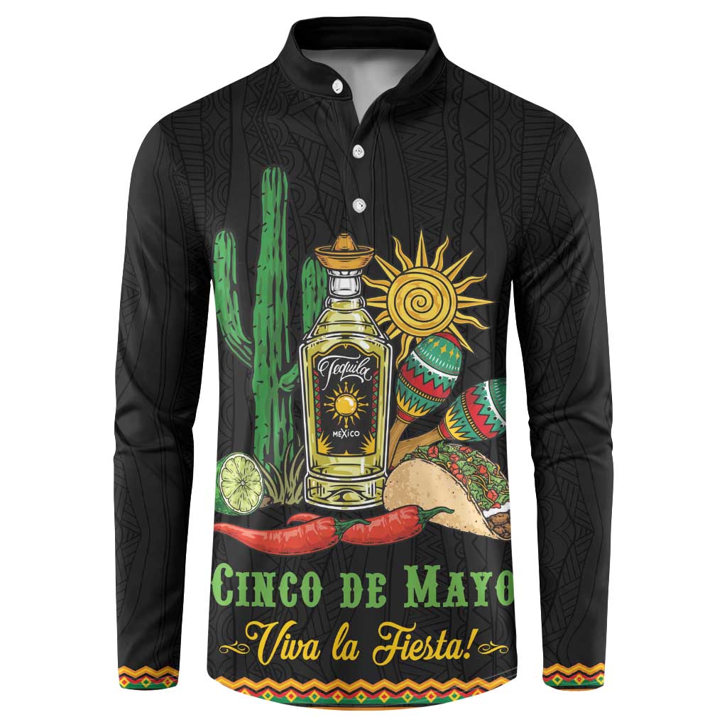 Mexico Cinco de Mayo Button Sweatshirt Viva la Fiesta!