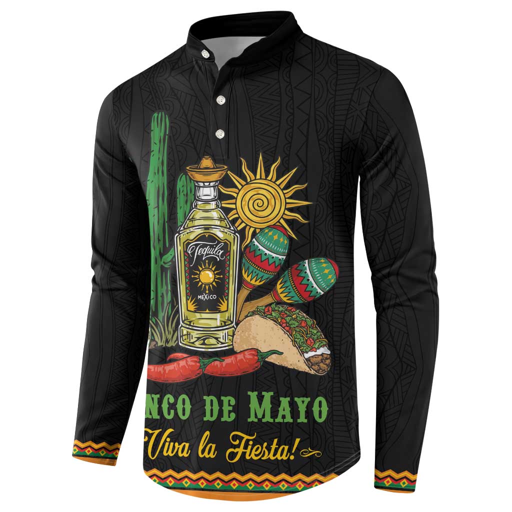 Mexico Cinco de Mayo Button Sweatshirt Viva la Fiesta!