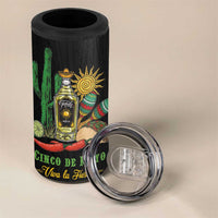 Mexico Cinco de Mayo 4 in 1 Can Cooler Tumbler Viva la Fiesta!