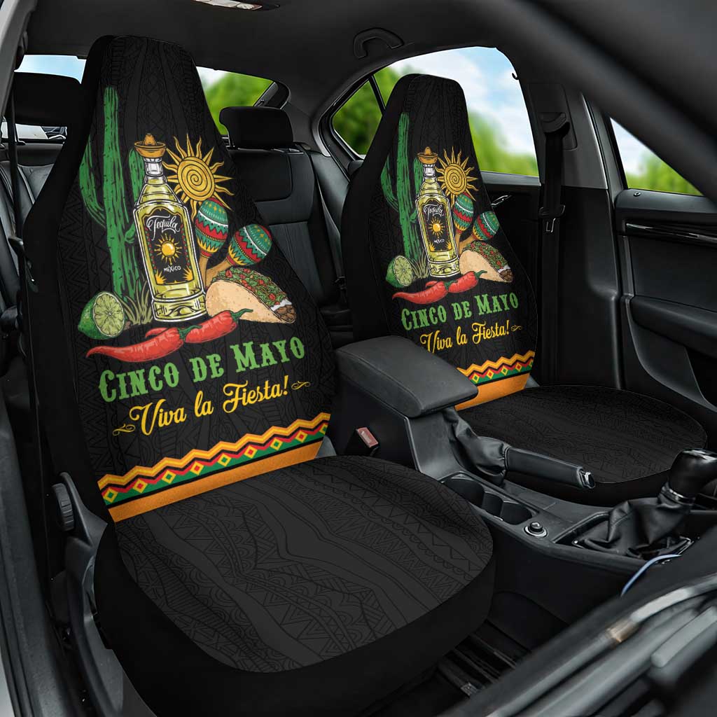 Mexico Cinco de Mayo Car Seat Cover Viva la Fiesta!