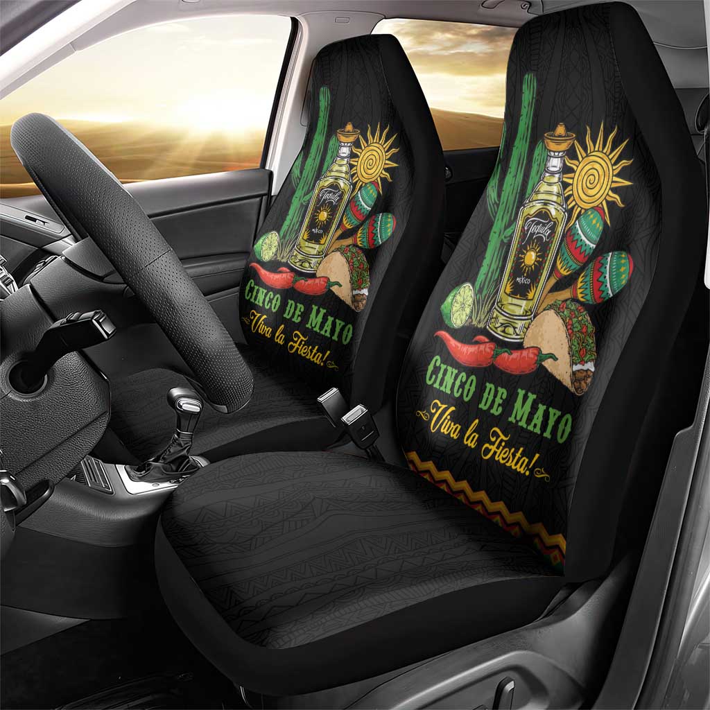Mexico Cinco de Mayo Car Seat Cover Viva la Fiesta!