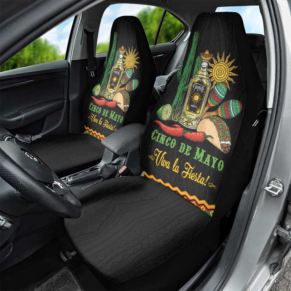 Mexico Cinco de Mayo Car Seat Cover Viva la Fiesta!