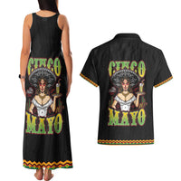 Mexico Cinco de Mayo Couples Matching Tank Maxi Dress and Hawaiian Shirt Viva la Fiesta!