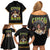 Mexico Cinco de Mayo Family Matching Off Shoulder Short Dress and Hawaiian Shirt Viva la Fiesta!