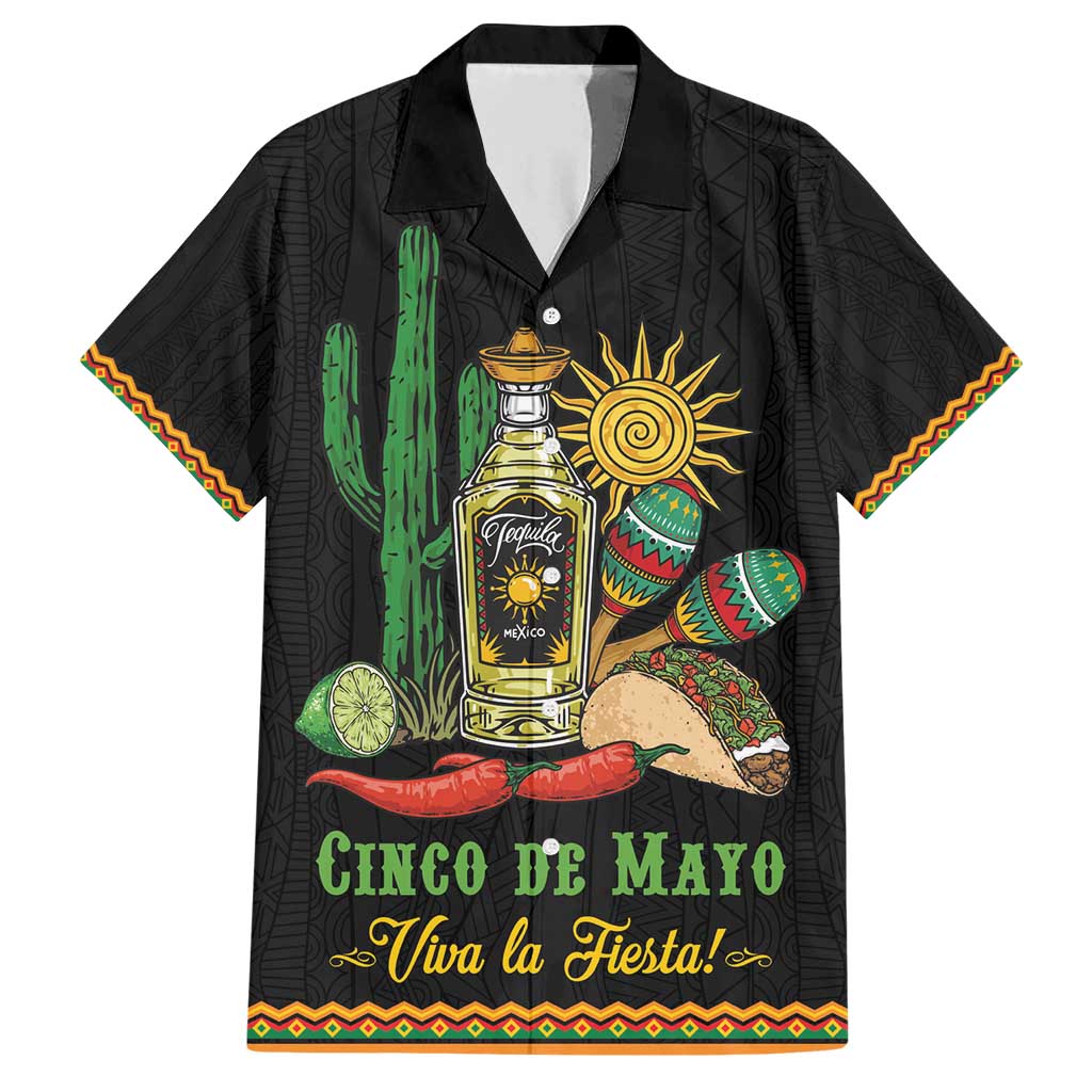 Mexico Cinco de Mayo Family Matching Short Sleeve Bodycon Dress and Hawaiian Shirt Viva la Fiesta!