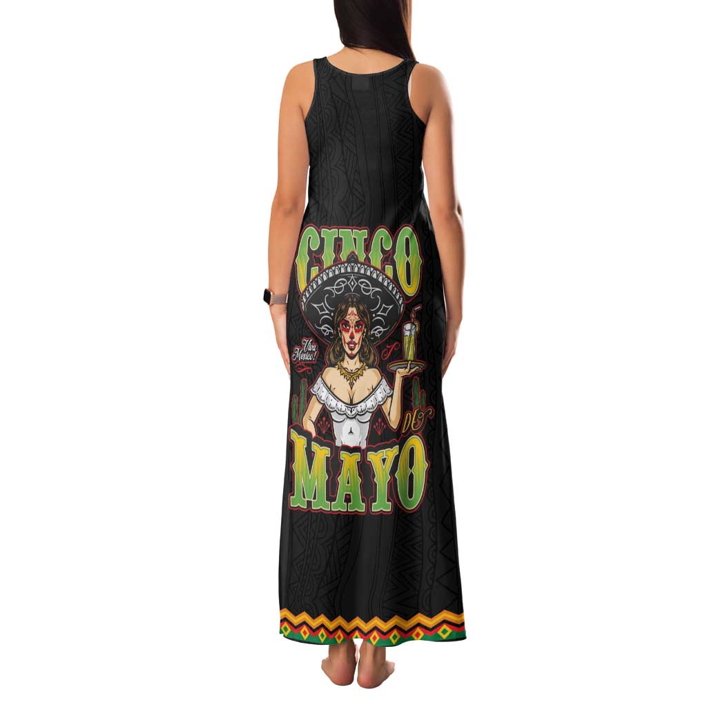 Mexico Cinco de Mayo Family Matching Tank Maxi Dress and Hawaiian Shirt Viva la Fiesta!