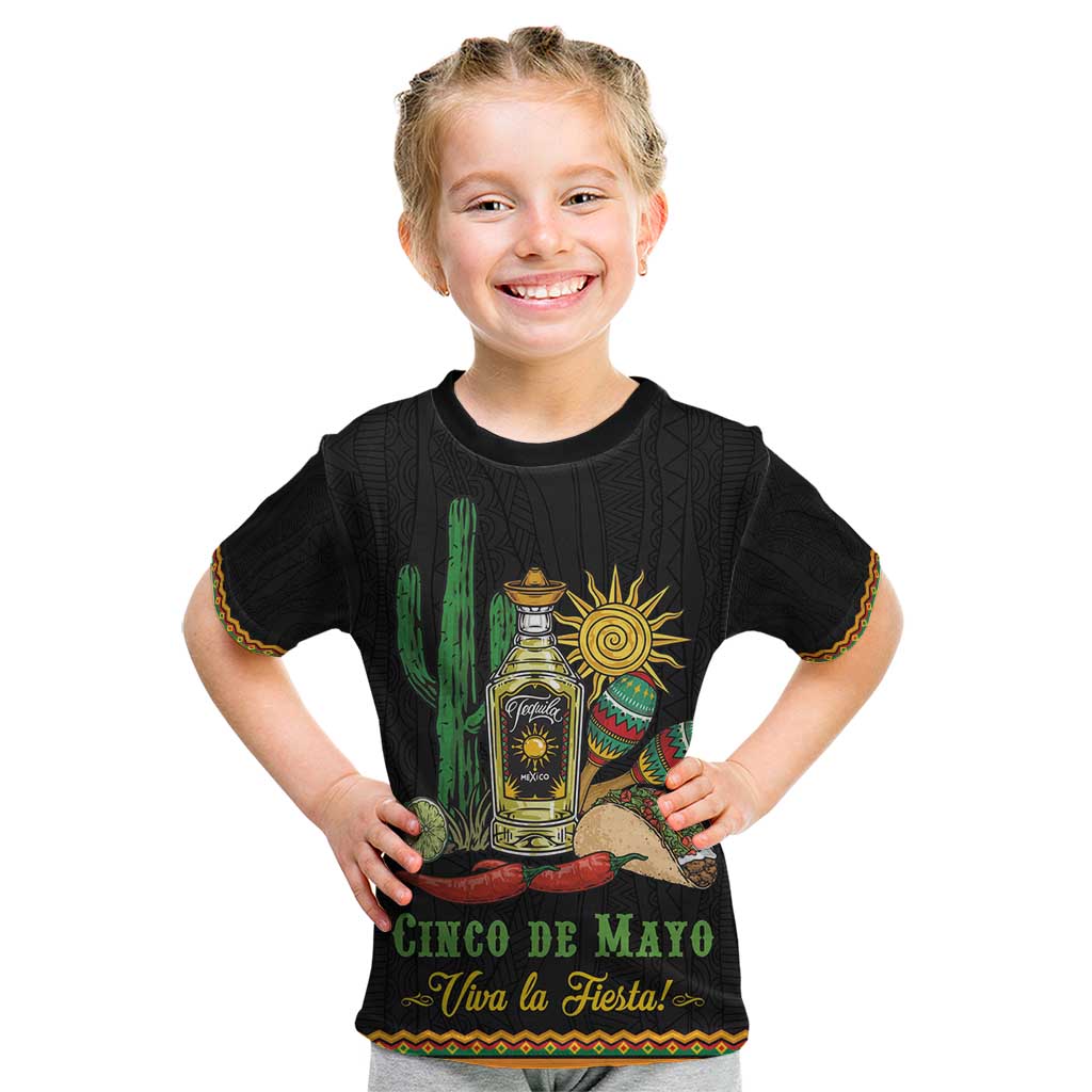 Mexico Cinco de Mayo Kid T Shirt Viva la Fiesta!