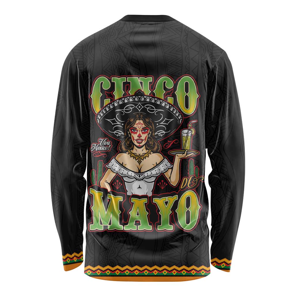 Mexico Cinco de Mayo Long Sleeve Shirt Viva la Fiesta!