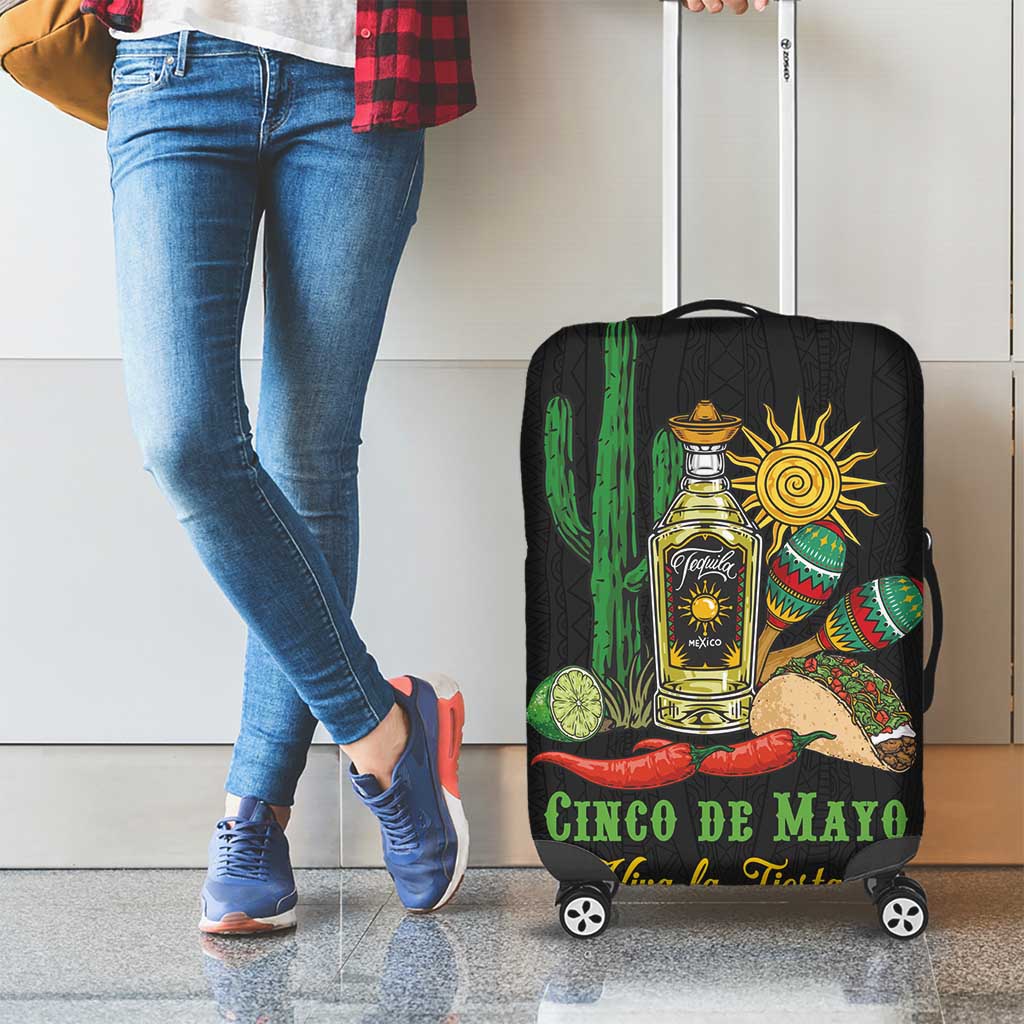 Mexico Cinco de Mayo Luggage Cover Viva la Fiesta!