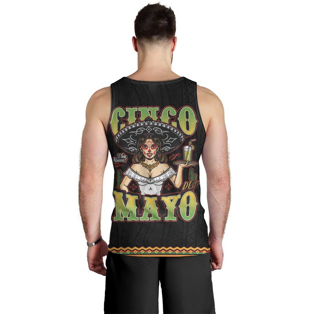 Mexico Cinco de Mayo Men Tank Top Viva la Fiesta!