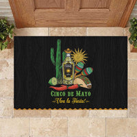 Mexico Cinco de Mayo Rubber Doormat Viva la Fiesta!
