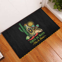 Mexico Cinco de Mayo Rubber Doormat Viva la Fiesta!