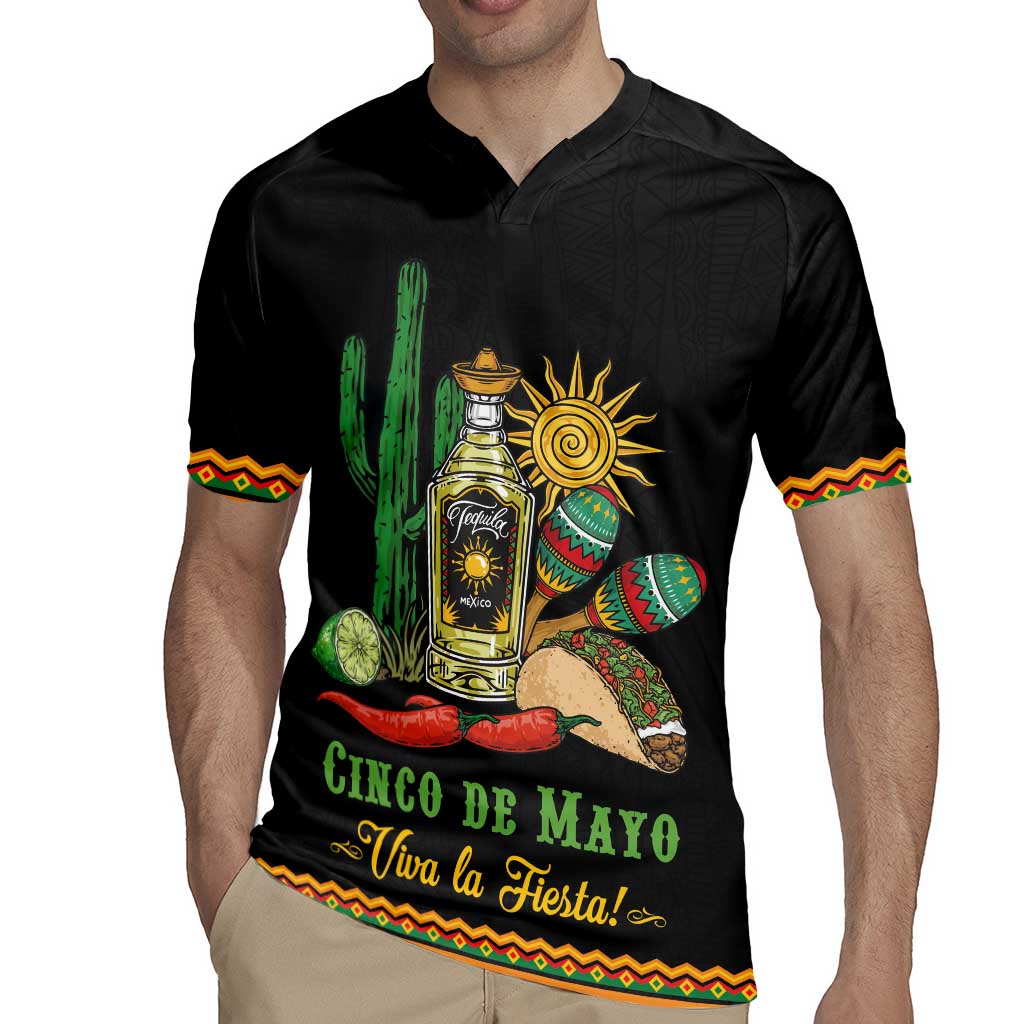 Mexico Cinco de Mayo Rugby Jersey Viva la Fiesta!