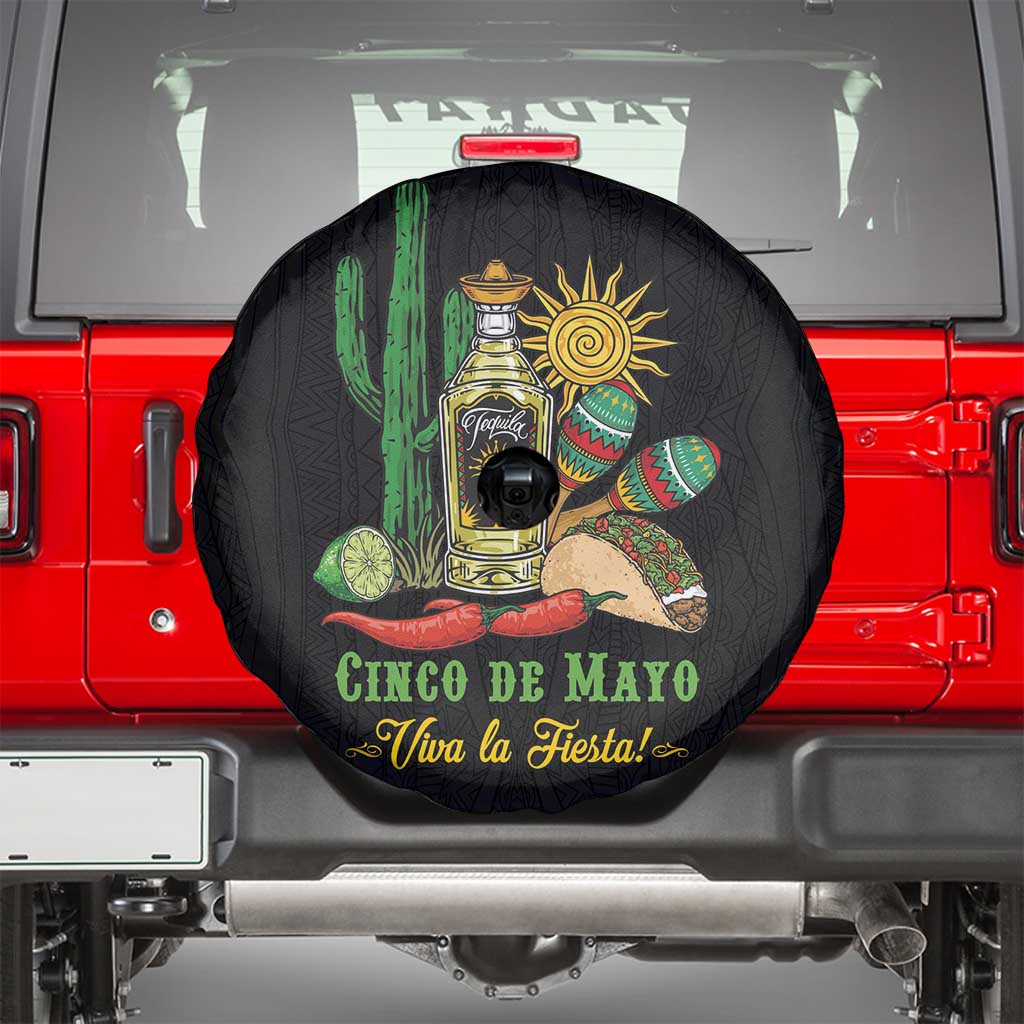 Mexico Cinco de Mayo Spare Tire Cover Viva la Fiesta!