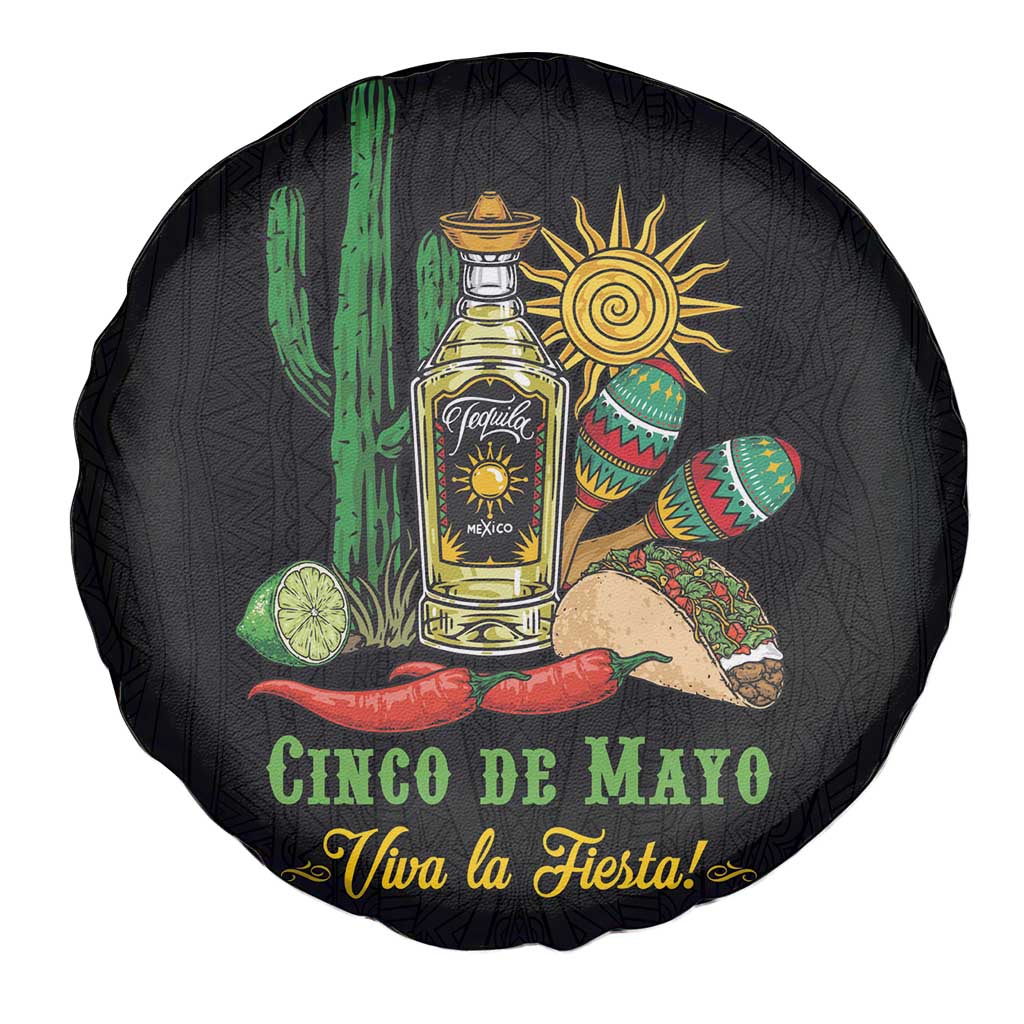 Mexico Cinco de Mayo Spare Tire Cover Viva la Fiesta!