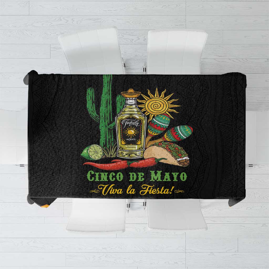 Mexico Cinco de Mayo Tablecloth Viva la Fiesta!
