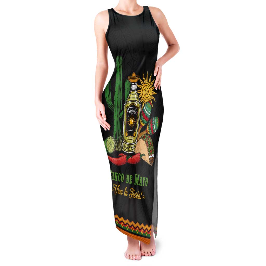 Mexico Cinco de Mayo Tank Maxi Dress Viva la Fiesta!
